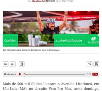 DEU NA VEJA: O efeito da passagem de Bell Marques pelo pré-Carnaval do Maranhão