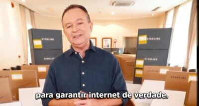 INTERNET DE VERDADE NAS ESCOLAS: ANTENAS STARLINK VÃO GARANTIR CONEXÃO EM TODA A REDE ESTADUAL.