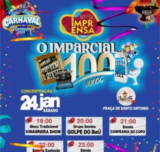 Bloco da Imprensa tenm primeira concentração neste sábado (24)