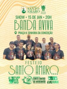 “Noite de Louvor e Oração: Encerramento do Festejo de Santo Amaro