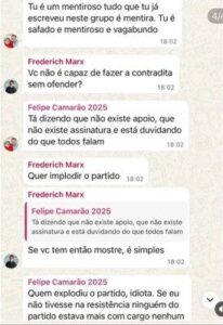 Xingamentos de Camarão à dirigente petista repercutem nacionalmente