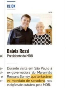 Estadão crava Roseana Sarney como candidata ao Senado…