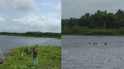 Bombeiros iniciam buscas em lago por irmãos desaparecidos há 11 dias em Bacabal (MA)