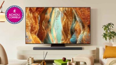 TV Samsung Vision AI Neo QLED 55” surge em promoção em até 10x sem juros