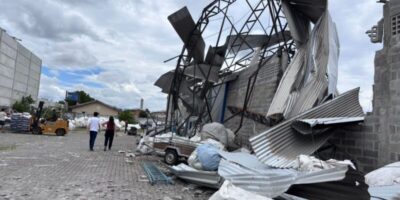 Tornado danificou 350 casas em São José dos Pinhais