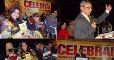 EM SÉTIMA EDIÇÃO DO PROJETO CELEBRAI EM SÃO BENEDITO DO RIO PRETO, UMA MULHER SURDA E MUDA RECEBE O MILAGRE