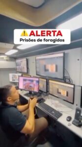 Foragidos são presos após flagrados pelo sistema de reconhecimento facial da Avenida Litorânea, em São Luís