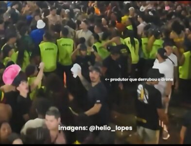 Produção de Anitta danifica drone R$ 13 mil no Carnaval do MA, diz empresa