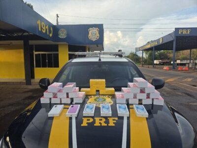 PRF intercepta carga de celulares de origem suspeita em rota de Brasília para o Maranhão