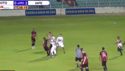 Jogares do Moto Club são agredidos por torcedores após eliminação