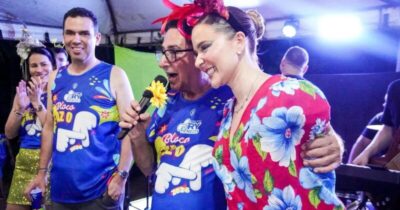 *Natassia Weba celebra Carnaval ao lado do povo em Nova Olinda*