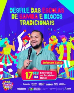 Caxias: Venha, venha!!! Programação de encerramento do Carnaval reúne tradição, diversidade e grandes shows nesta terça-feira (17)