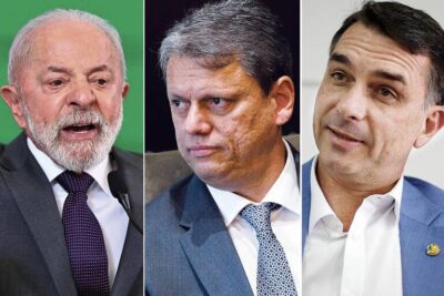Lula empata com Flávio, Michelle e Tarcísio no segundo turno, diz pesquisa Meio Ideia
