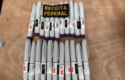 Receita Federal apreende carga de Mounjaro avaliada em R$ 260 mil no aeroporto de SLZ