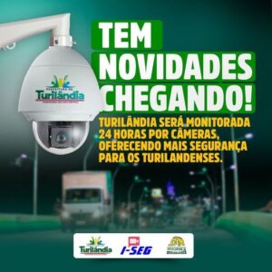 Paulo Curió anuncia implantação de câmeras de segurança 24 horas em Turilândia