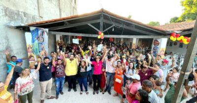 AGORA É 40444: IRACEMA VALE RECEBE APOIO DAS LIDERANÇAS DE SANTA QUITÉRIA E CHAPADINHA