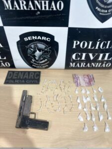 Operação da Polícia Civil apreende armas e drogas em bairros de Timon