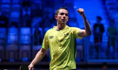 Hugo Calderano vira número 2 do mundo e 1º sul-americano na posição