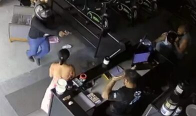 Academia é assaltada em Santa Inês; primeira-dama e criança entre as vítimas