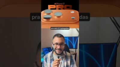 iPhone 17 Pro (256 GB) tem queda de 21% no preço com cupom no Mercado Livre