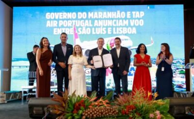 Brandão anuncia rota aérea entre Lisboa e São Luís