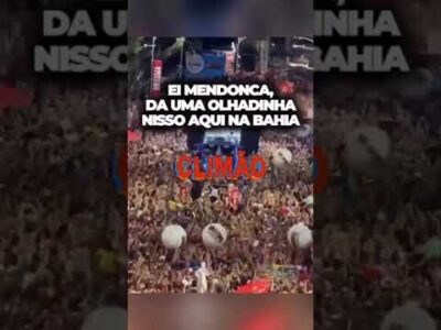 DEPOIS DO CLIMÃO NA BAHIA LULA NA SAPUCAÍ PARA ASSISTIR A HOMENGAEM DA ACADEMICOS DE NITERÓI