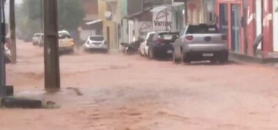 Chuva forte causa alagamentos e prejuízos em Alto Parnaíba