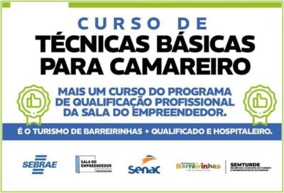 Prefeitura de Barreirinhas, capacita profissionais no curso de Técnicas Básicas para Camareiro