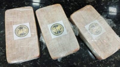 PF prende foragida da Justiça com 3 kg de cocaína em São Luís