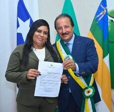 Carlos Oliveira conversa com secretária Keila Amaral sobre fortalecimento da agricultura em Araioses