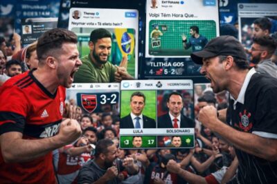 Futebol e polêmica: temas virais nas redes sociais no Brasil
