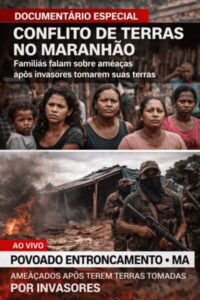 Documentário expõe conflito de terras no povoado Entroncamento, em São Bernardo (MA)