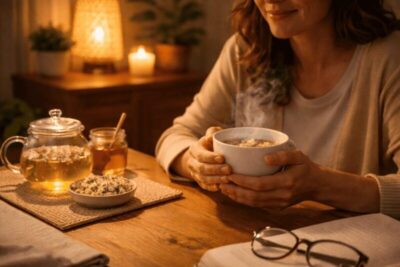 Tecnologia demais, descanso de menos? O chá que ajuda seu sistema a entrar em repouso