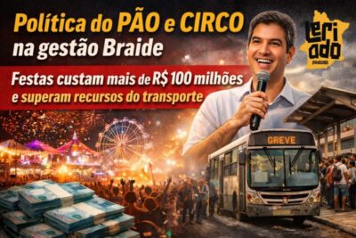 Festas custam mais de R$ 100 milhões e superam recursos do transporte em São Luís