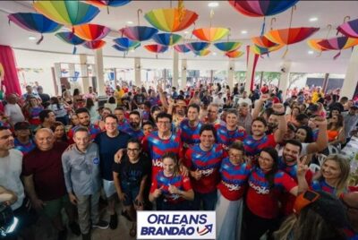 Orleans Brandão recebe apoio de Chiquinho Oliveira e Nagib junto com aliados