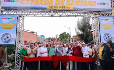 BRANDÃO E DR.JULINHO ENTREGAM ESTRADA DE SANTANA E ANUNCIAM MAIS AÇÕES PARA O MUNICÍPIO DE SÃO JOSÉ DE RIBAMAR