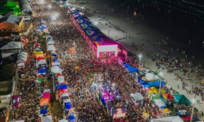 Circuito Vem Pro Mar reúne 1,35 milhão de foliões no fim de semana