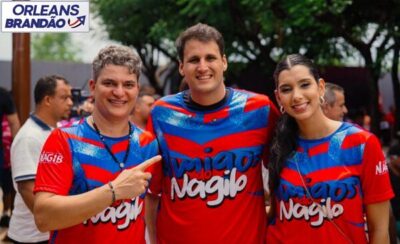 Orleans Brandão recebe apoio de Chiquinho Oliveira e Nagib junto com aliados