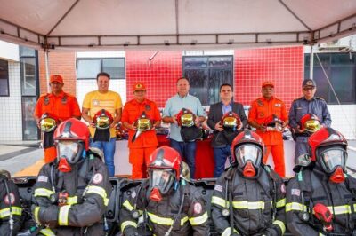 Governo inaugura instalações e entrega novos equipamentos para o Corpo de Bombeiros