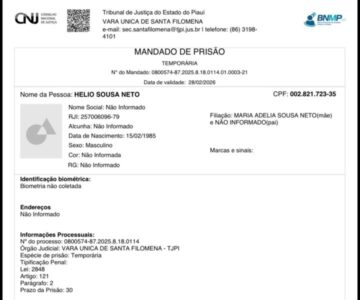 Justiça do Piauí decreta prisão temporária de vereador de Balsas investigado por homicídio