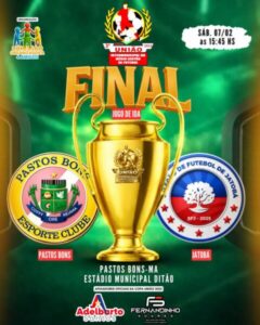 Grande Final da Copa Médio Sertão começa neste sábado em Pastos Bons