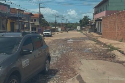 Morador mostra descaso na infraestrutra da gestão do prefeito Julinho