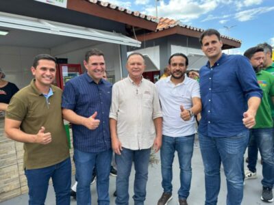 Junior Cascaria acompanha entrega do Parque Ambiental e da nova UPA em Açailândia
