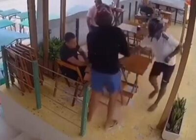 Dupla armada assalta homens em barraca na Avenida Litorânea, em São Luís