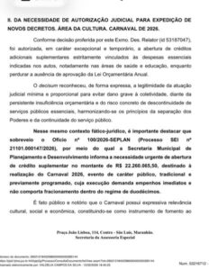 A verdadeira urgência de Braide: R$ 22 milhões para o Carnaval