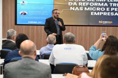 CRCMA leva debate sobre Reforma Tributária à FIEMA durante reunião do COMPEM
