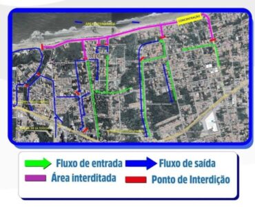 Trânsito na Avenida Litorânea será totalmente bloqueado até a Quarta-feira de Cinzas