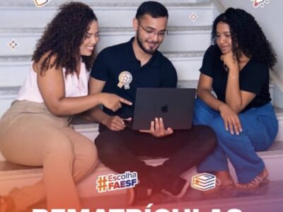 Últimos dias para rematrícula: estudantes da FAESF têm até 10 de fevereiro para regularizar situação acadêmica