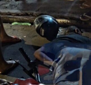 Tiroteio no centro de Bom Lugar deixa um morto e um ferido