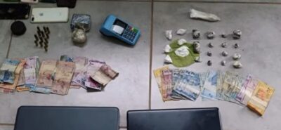 Operação conjunta apreende drogas, dinheiro e munições em Trizidela do Vale